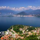 Blick auf Laveno/Lago Maggiore