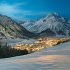 Blick auf Lech mit Omesberg