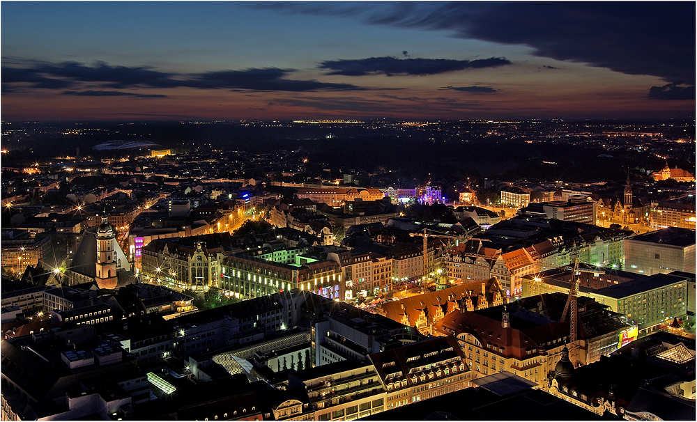 "...Blick auf Leipzig..."