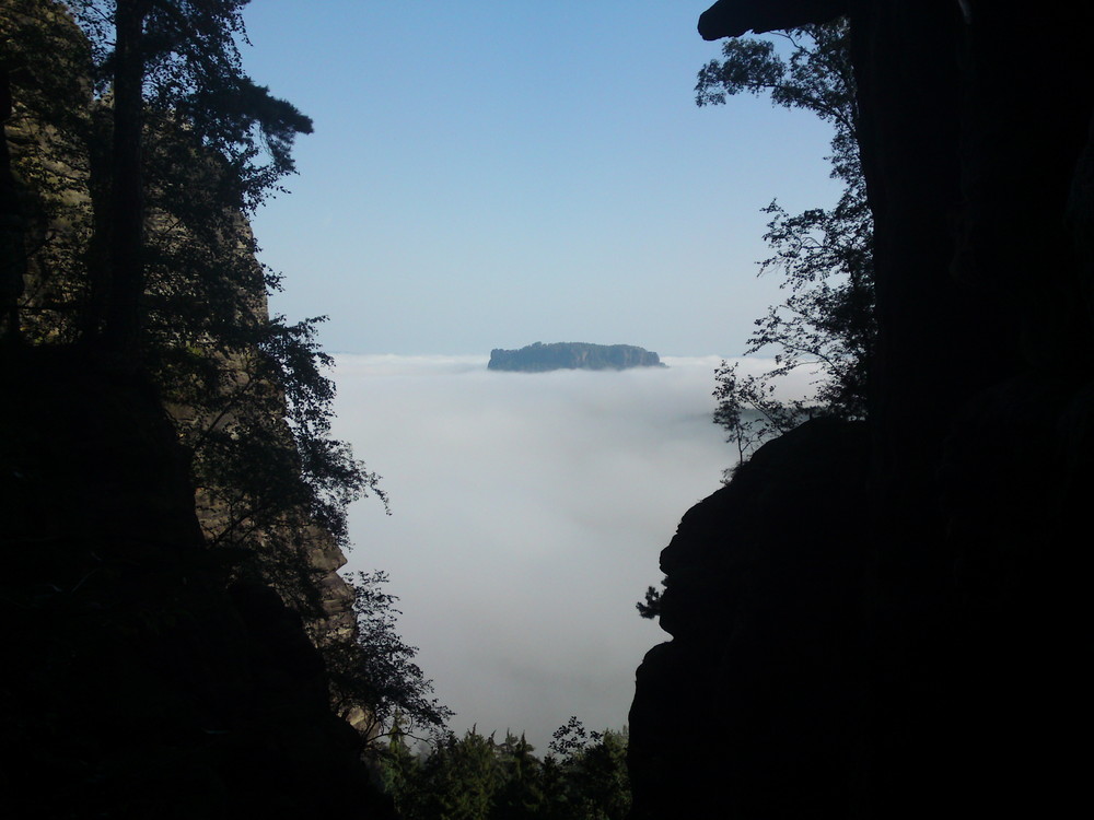 Blick auf Lilienststein