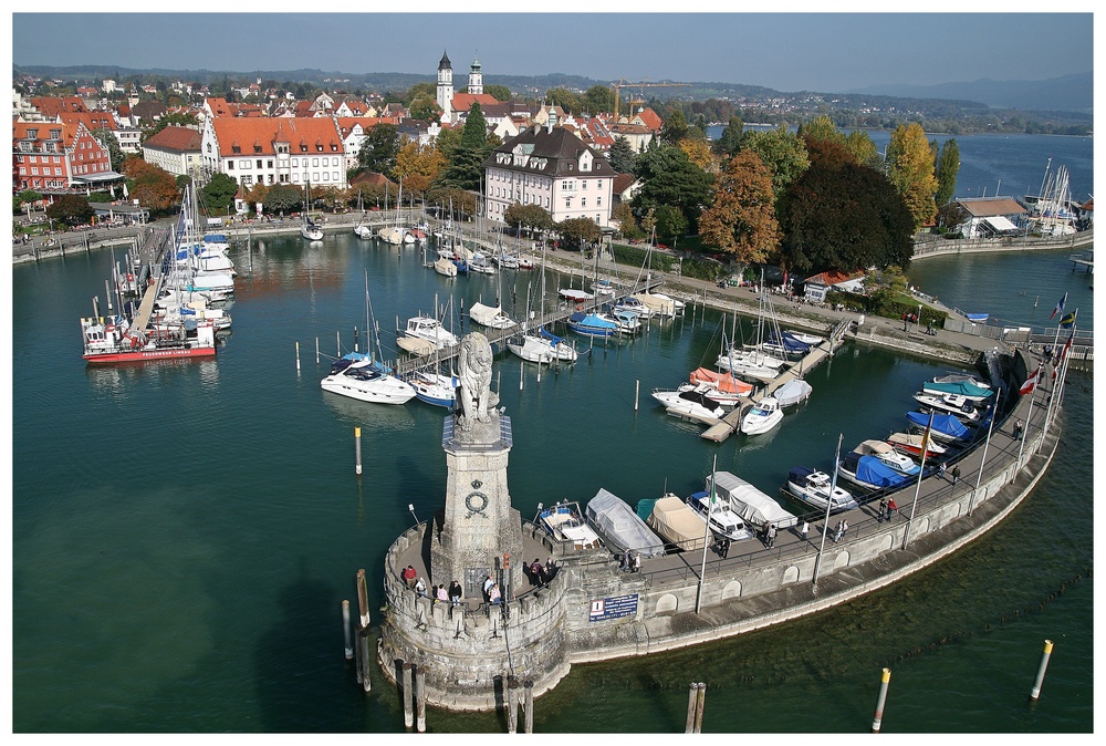 Blick auf Lindau