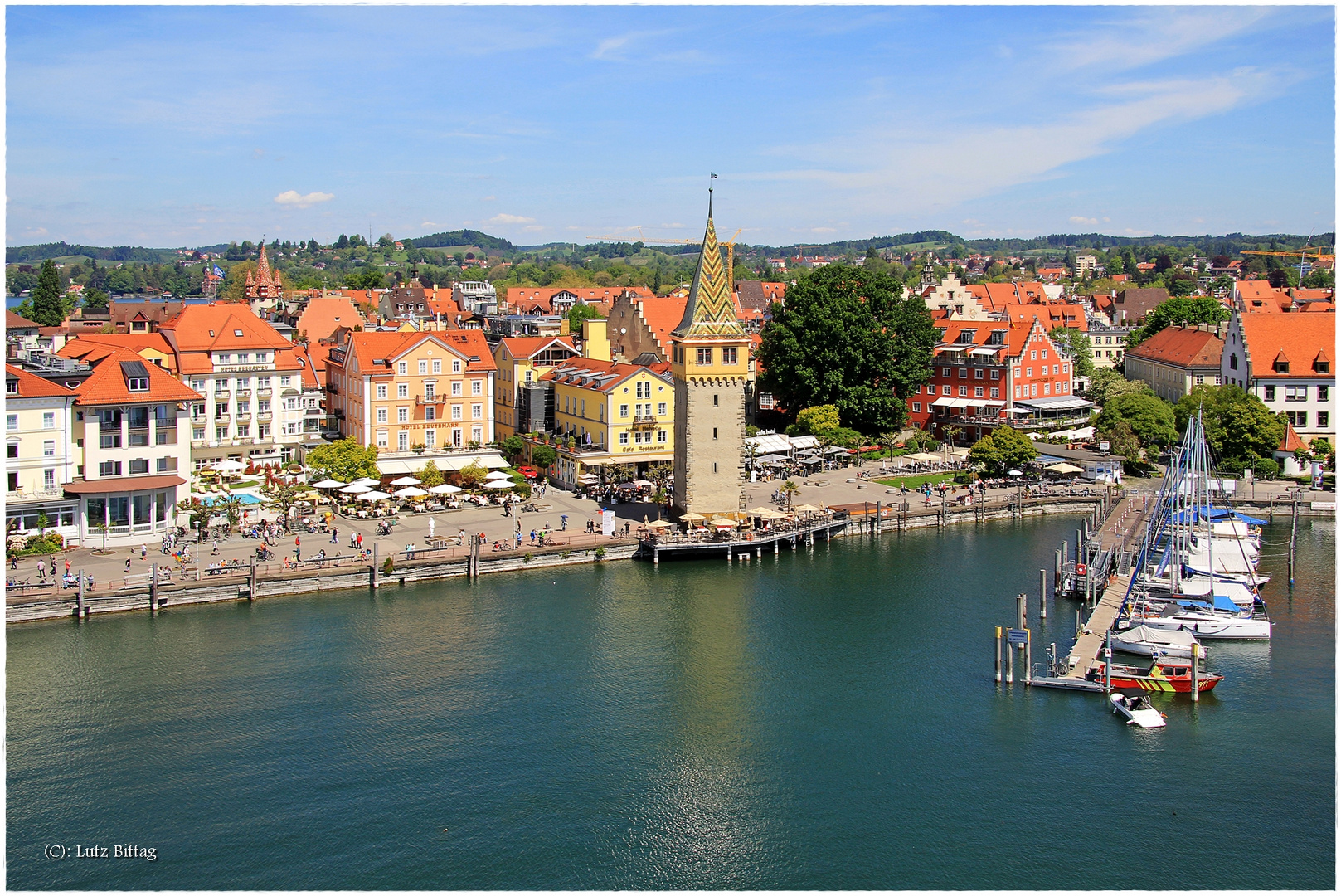 Blick auf Lindau