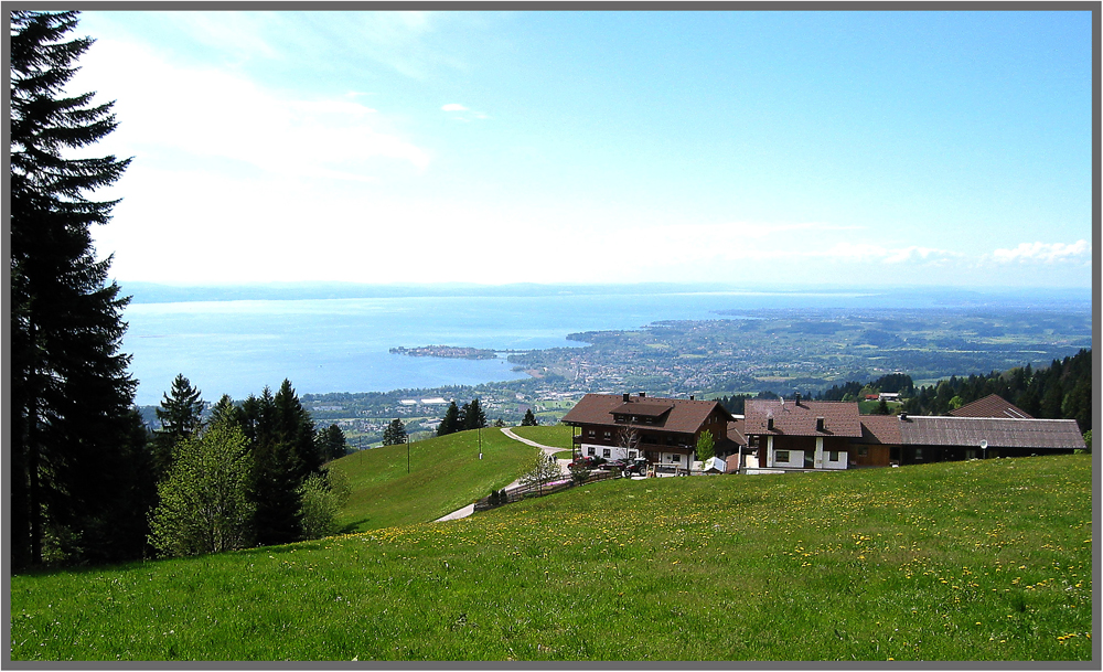 Blick auf Lindau am Bodensee