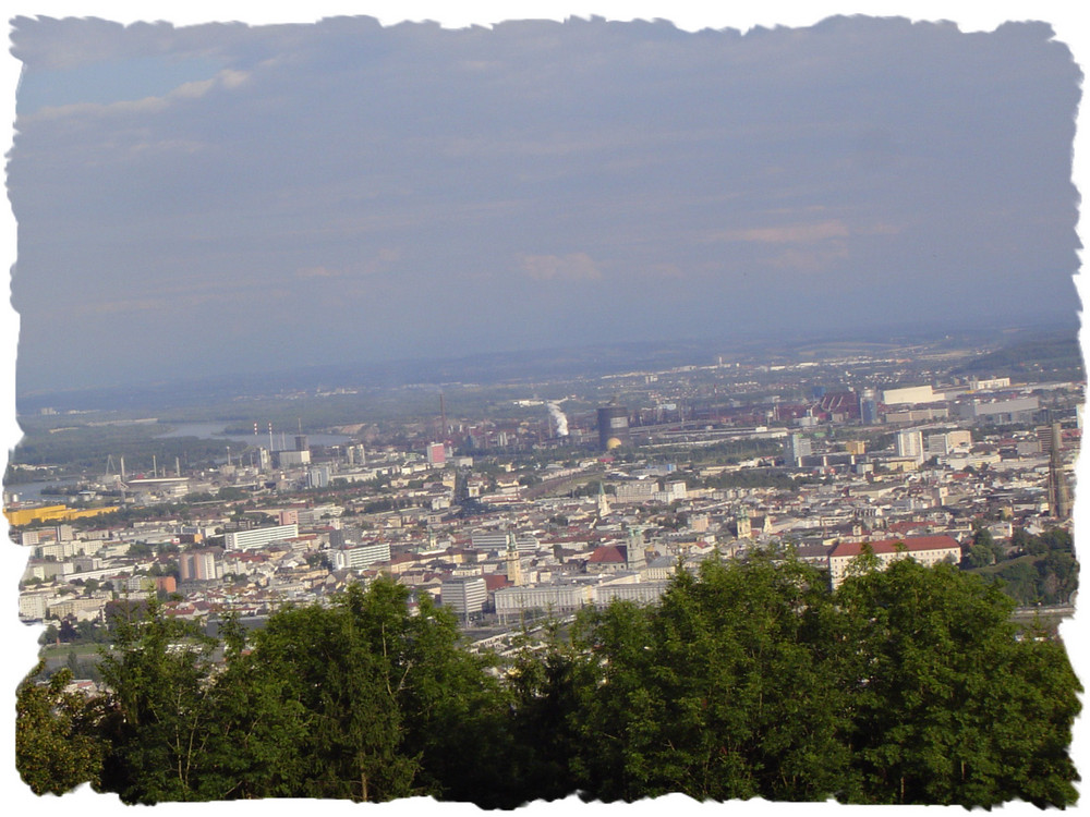 Blick auf Linz