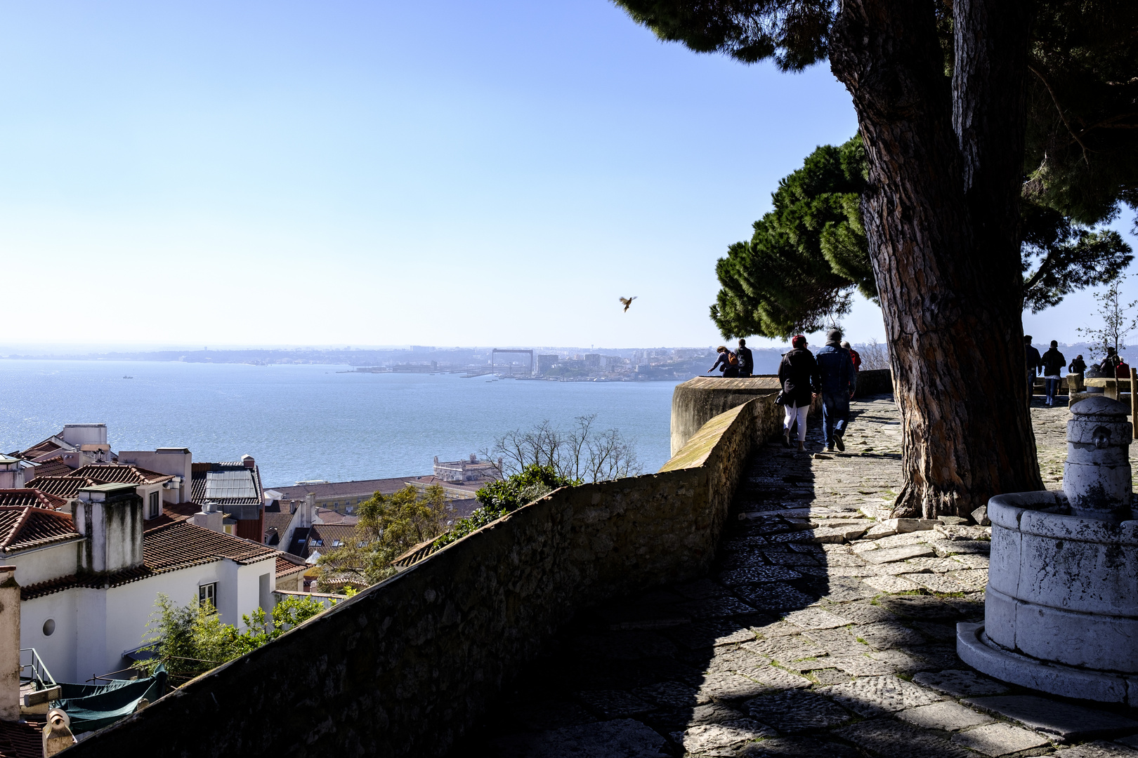 Blick auf Lissabon