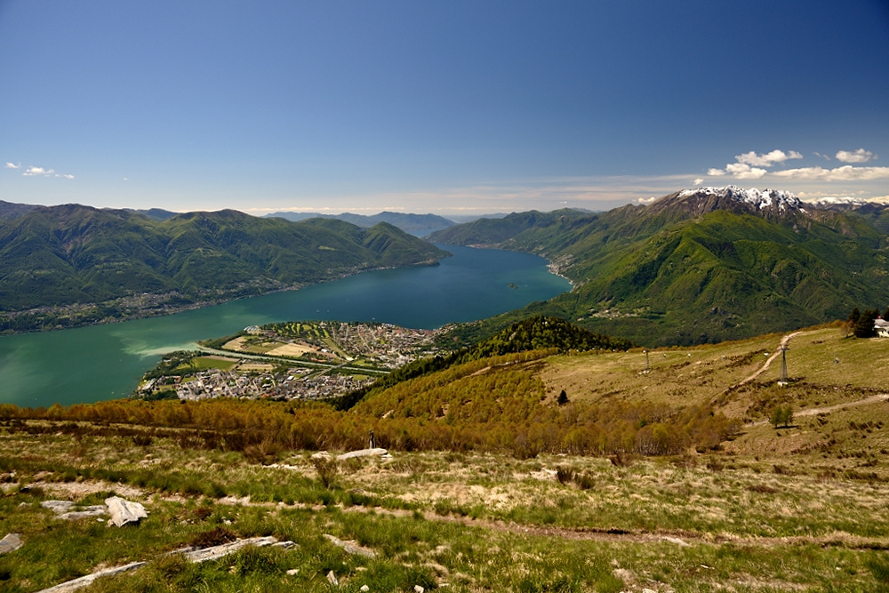 Blick auf Locarno