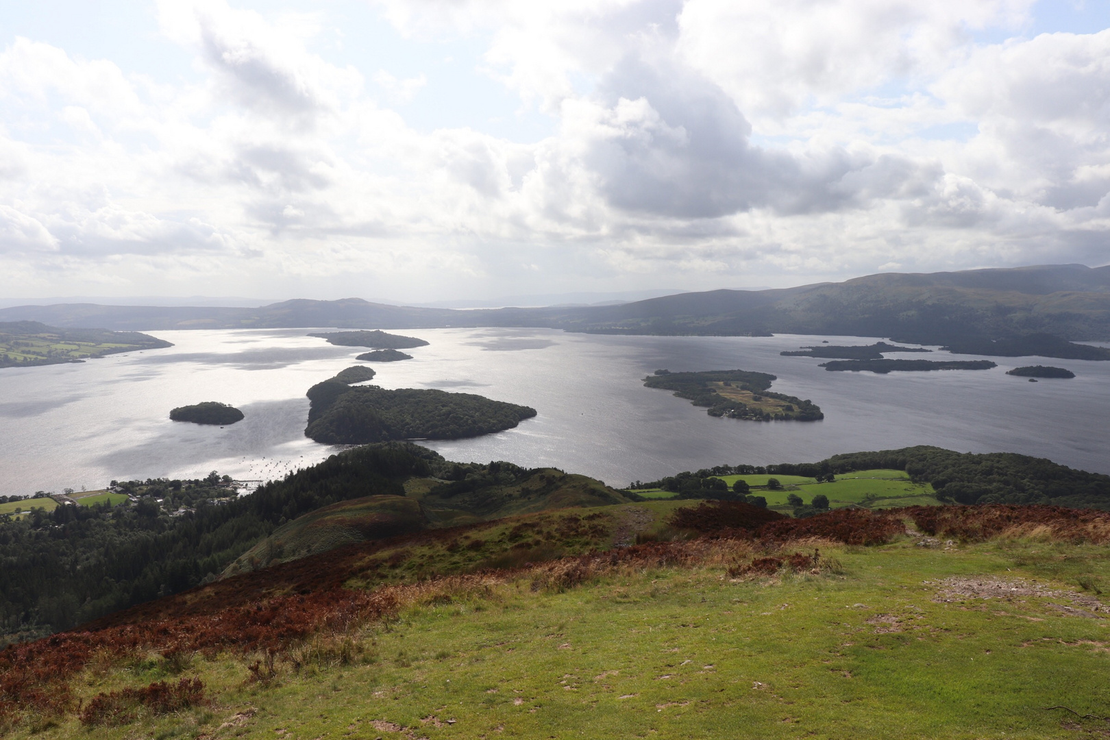 Blick auf Loch Lomond