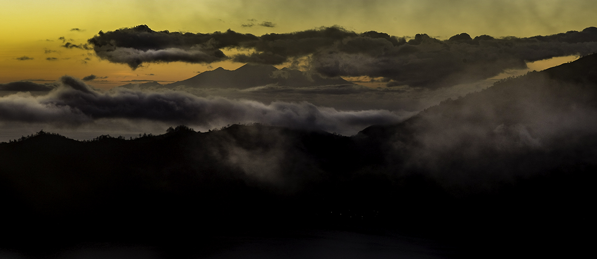 Blick auf Lombok