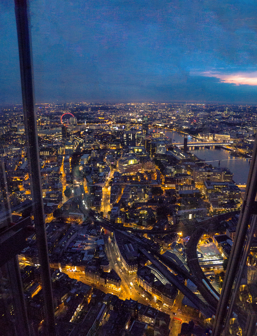 Blick auf London