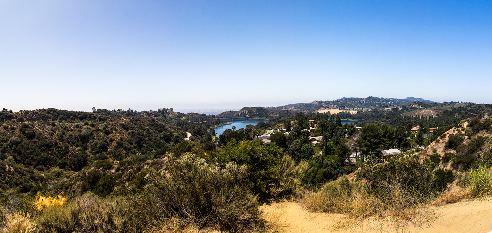 Blick auf Los Angeles