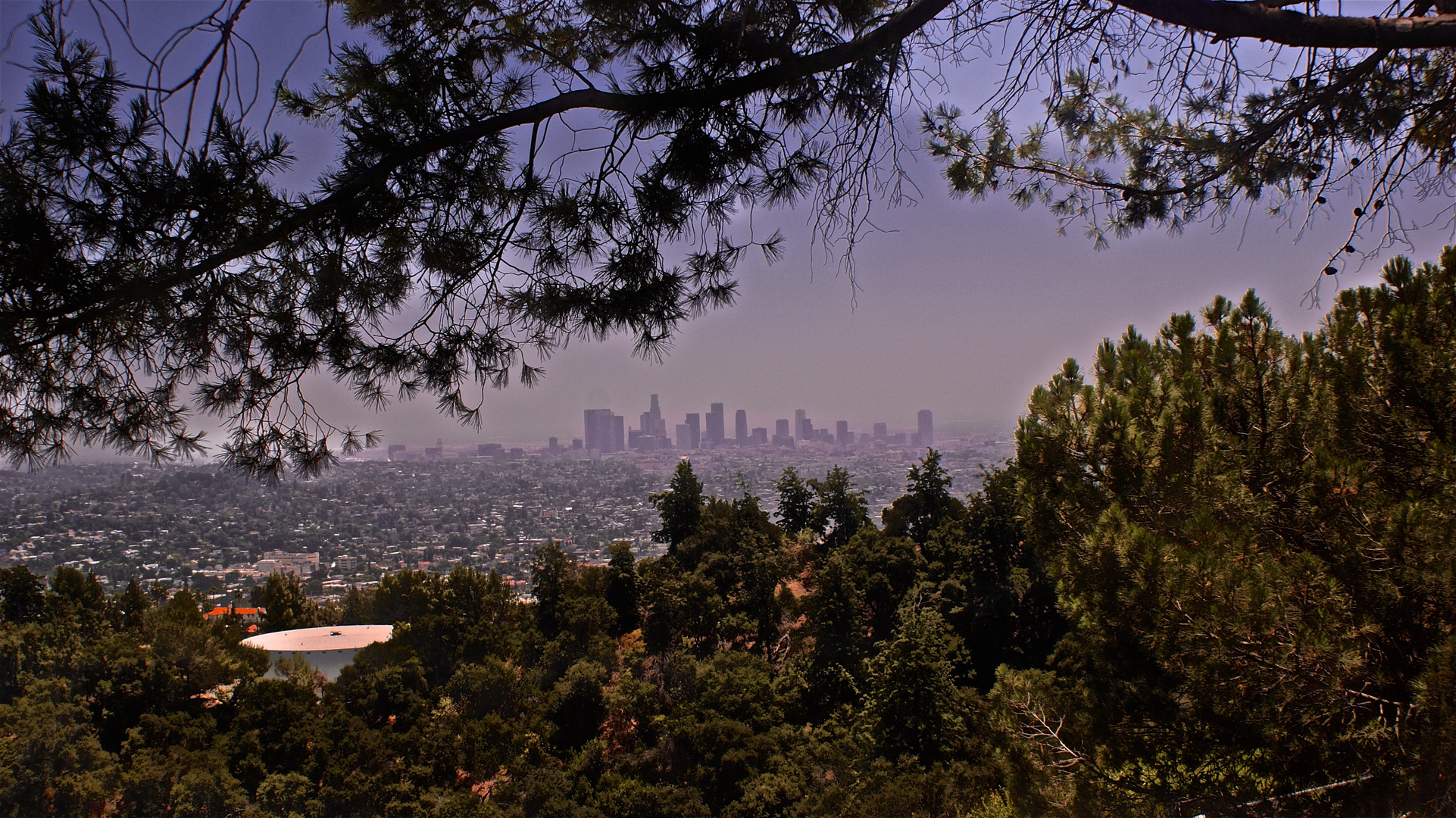 Blick auf Los Angeles