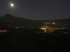 Blick auf Los Llanos bei Vollmond