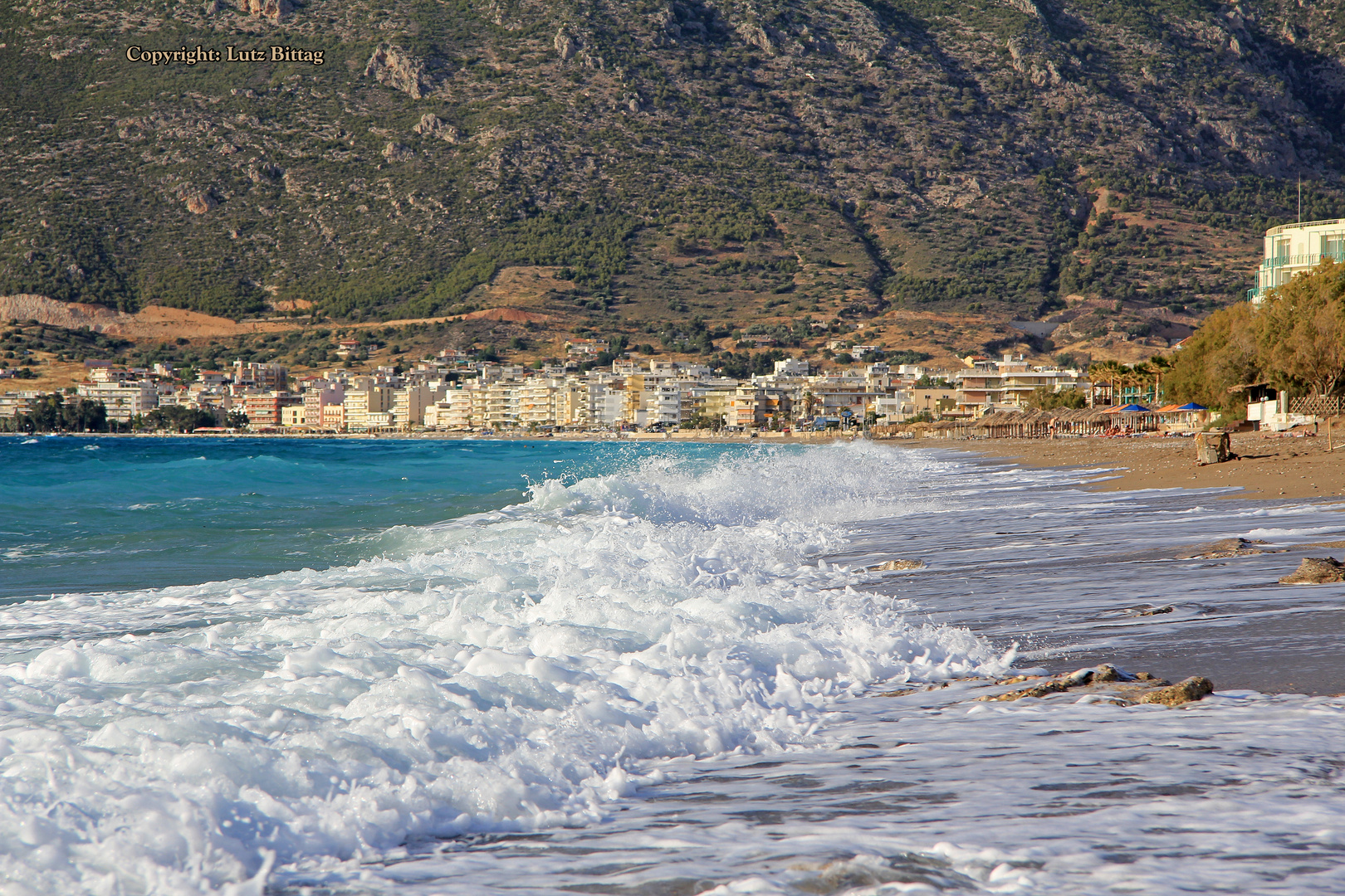 Blick auf Loutraki