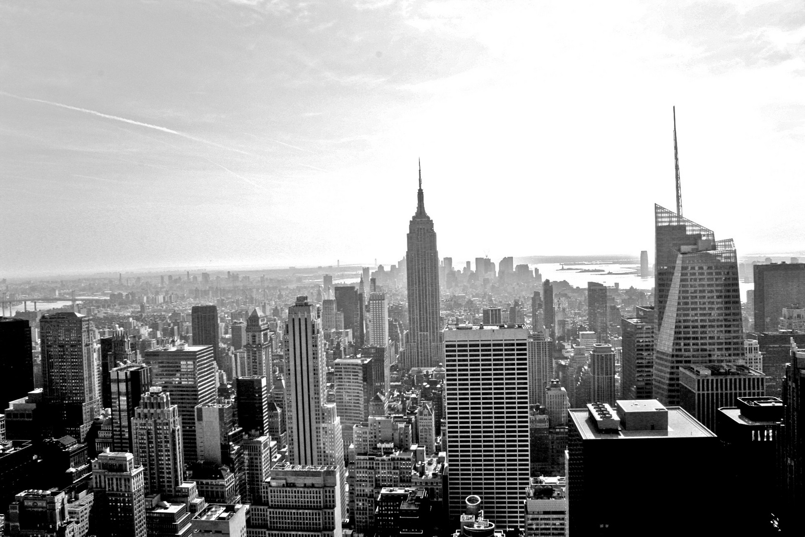 Blick auf Lower Manhattan