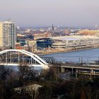 Blick auf Ludwigshafen / Rhein