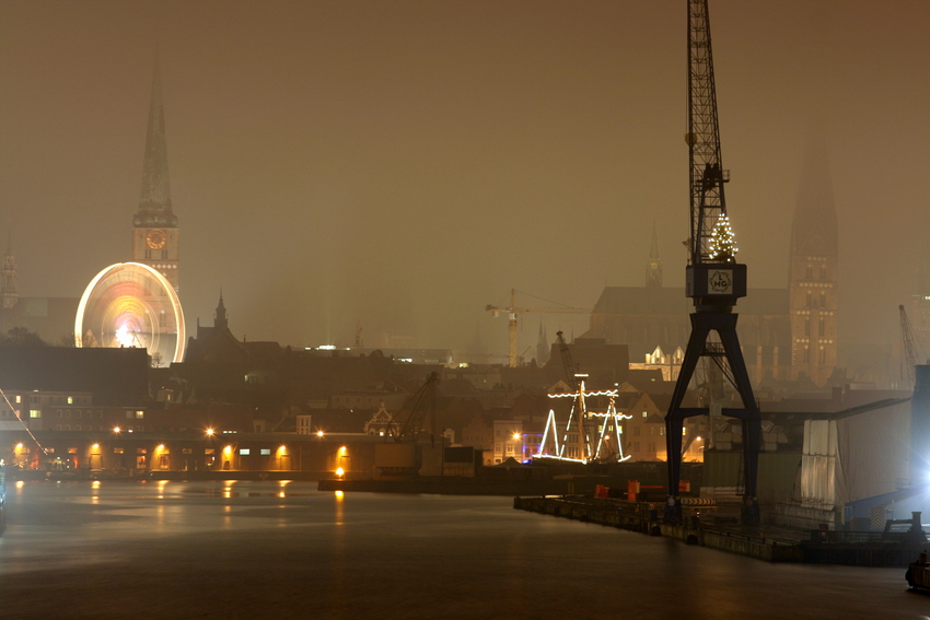 Blick auf Lübeck