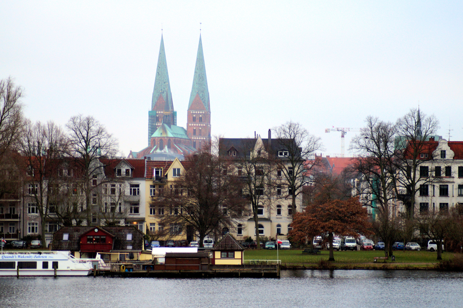 Blick auf Lübeck