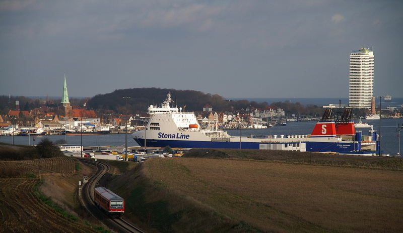 Blick auf Lübeck - Travemünde