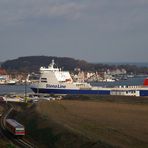 Blick auf Lübeck - Travemünde