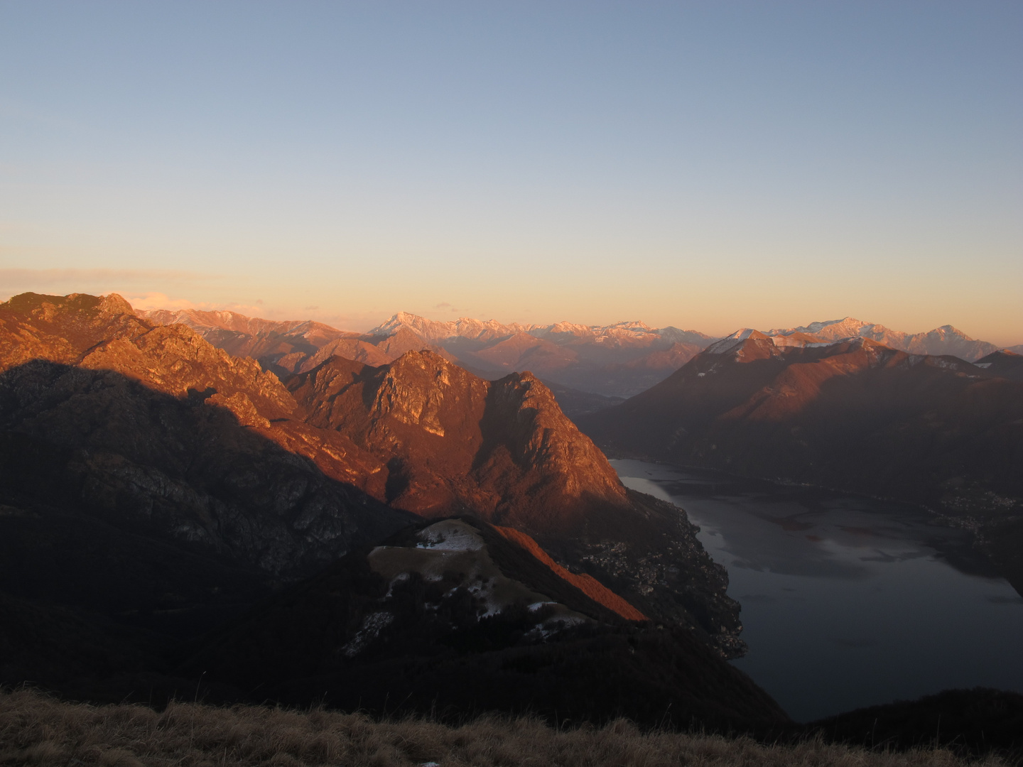 Blick auf Luganer See