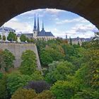 Blick auf Luxemburg -Stadt