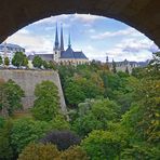 Blick auf Luxemburg -Stadt