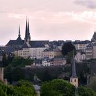 Blick auf Luxemburgs Altstadt