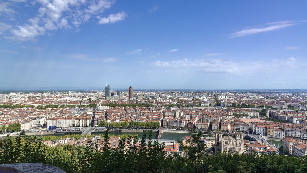 Blick auf Lyon 