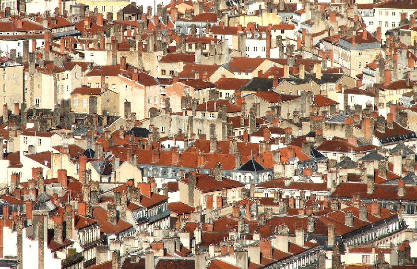 Blick auf Lyon oder:" Hier bin ich Mensch, hier..."