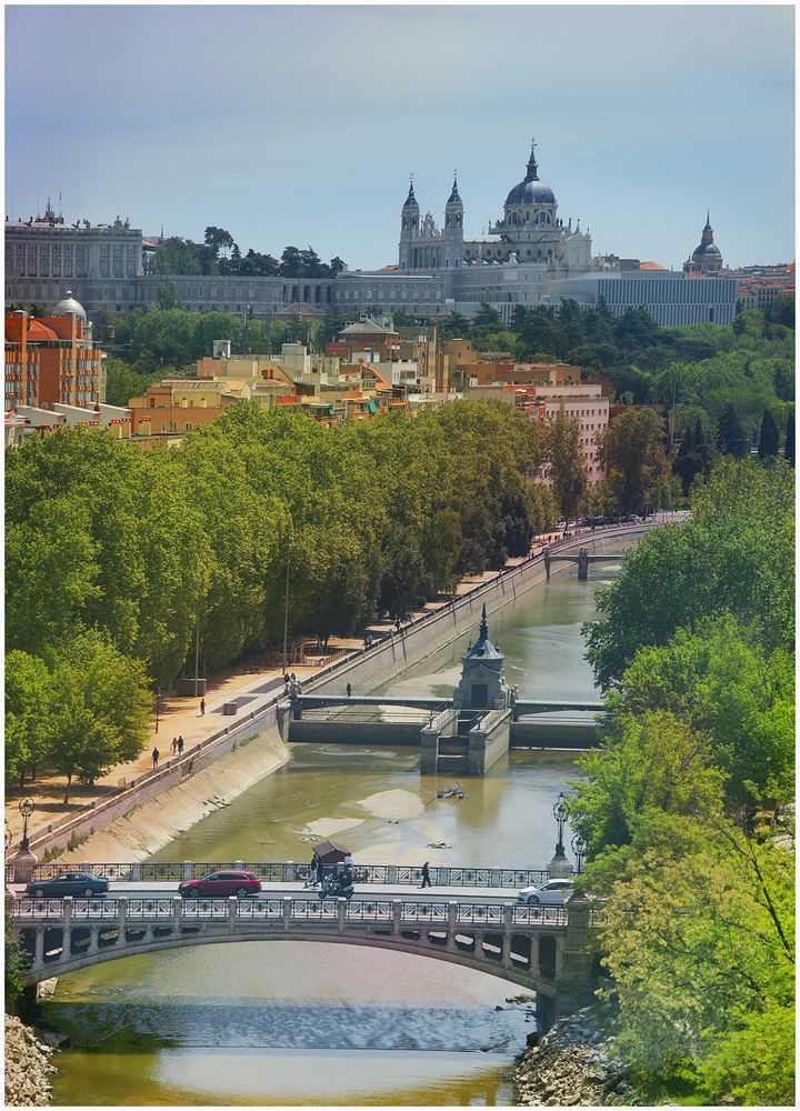 Blick auf Madrid