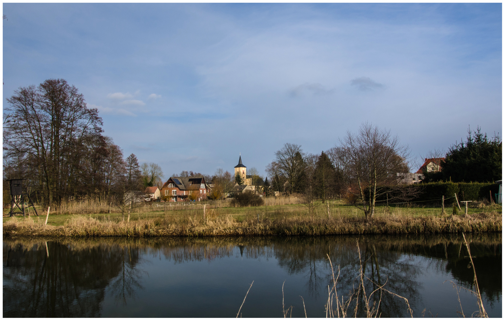 Blick auf Märkisch Buchholz