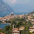 Blick auf Malcesine am Gardasee