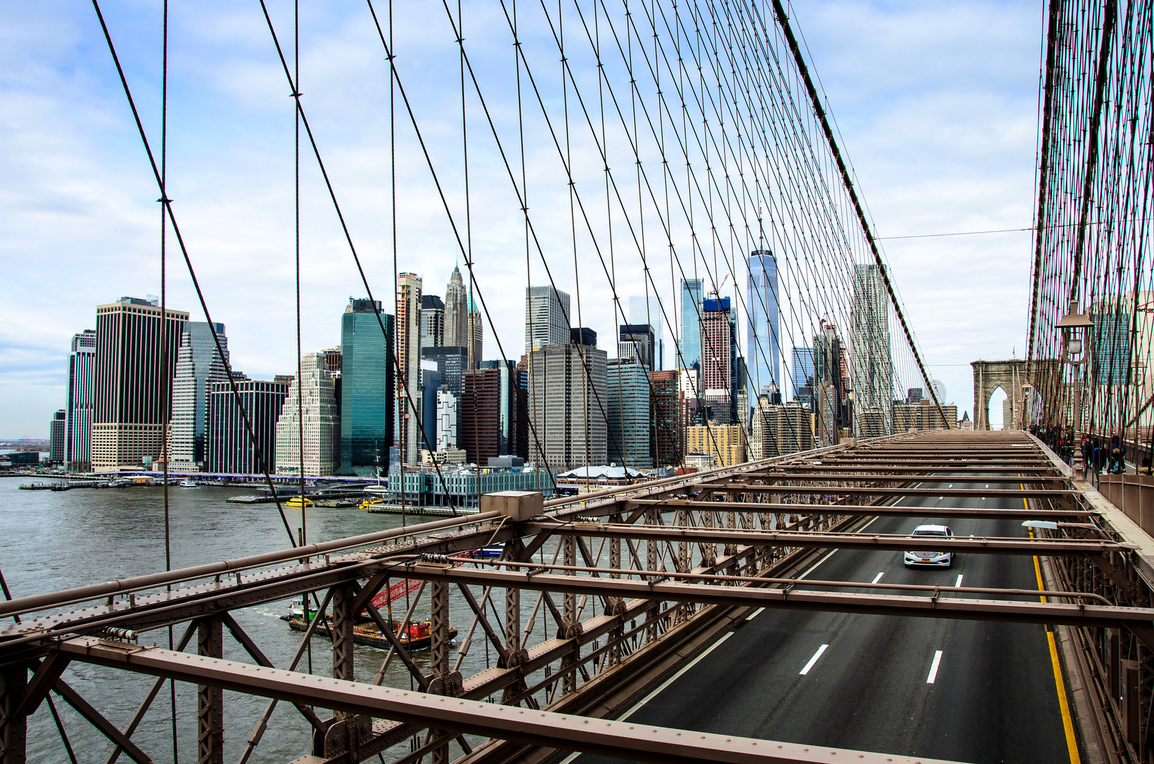 Blick auf Manhattan