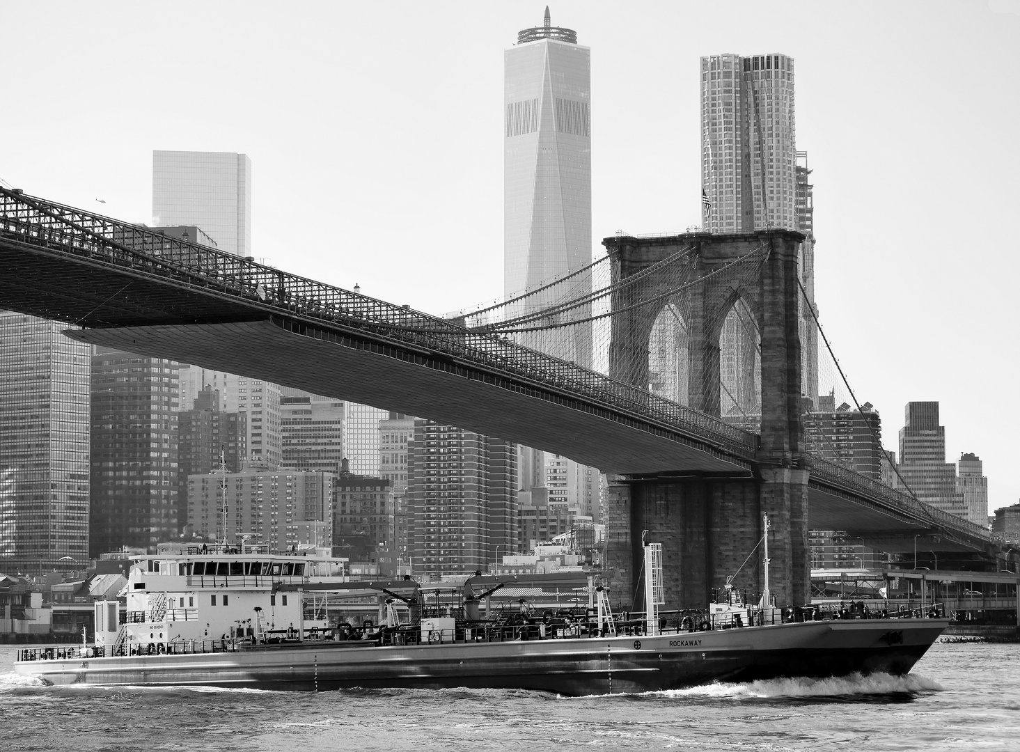 Blick auf Manhattan