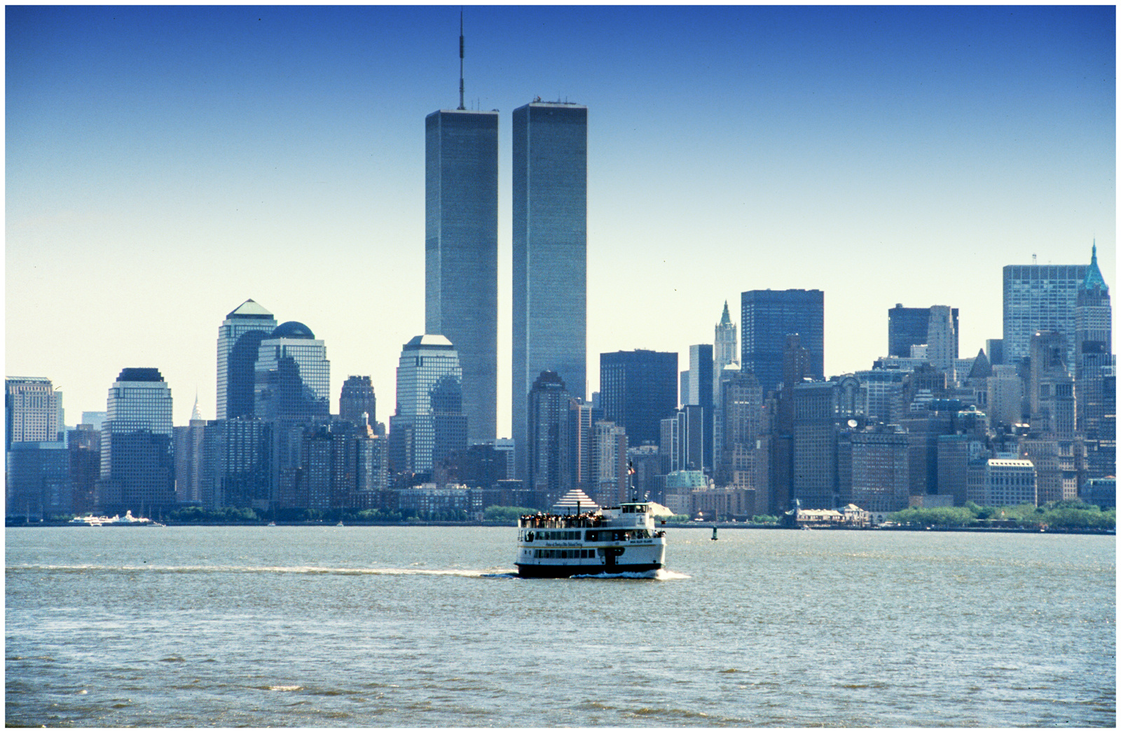 Blick auf Manhattan , New York City 1998