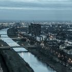 Blick auf Mannheim vom Fernmeldeturm