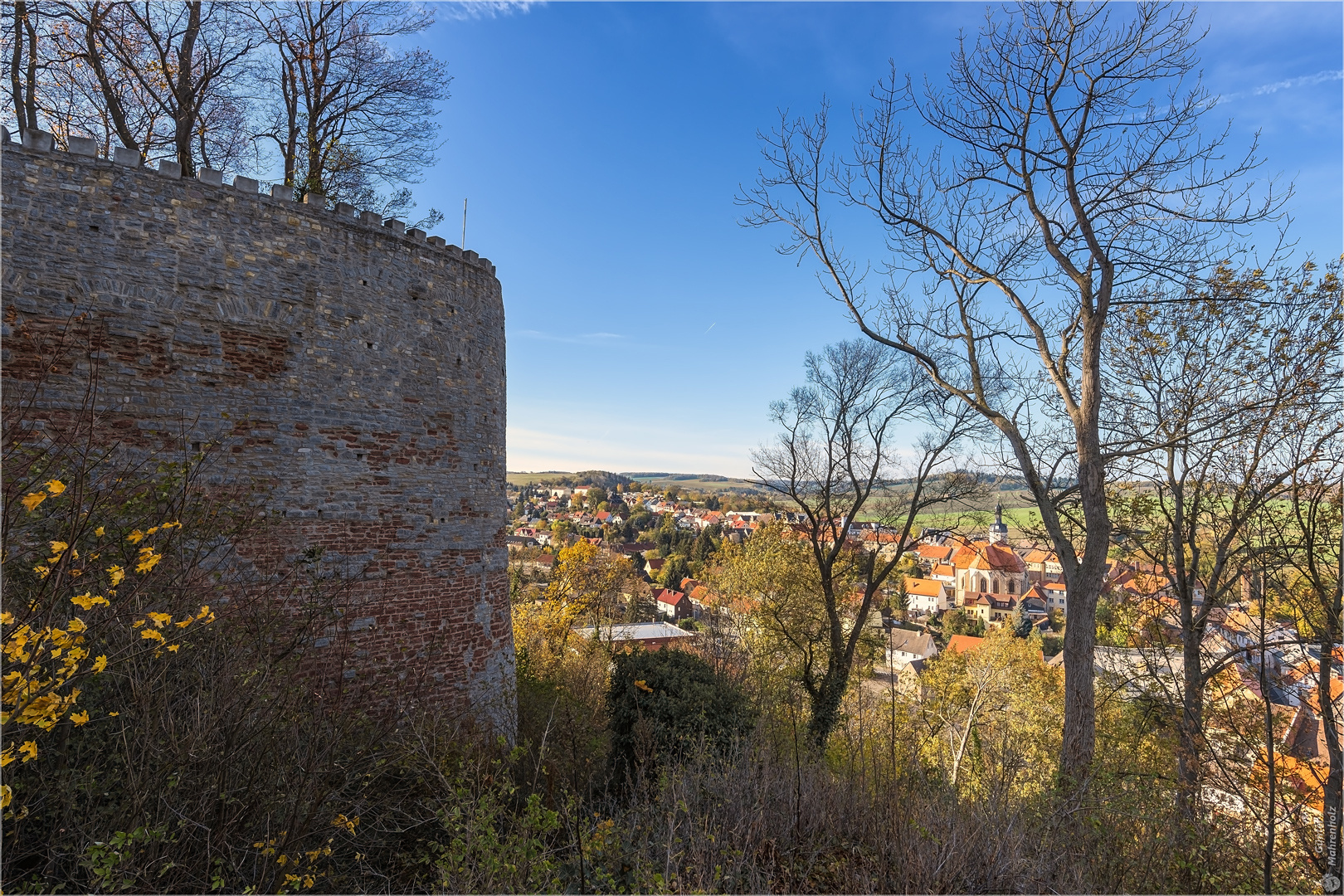 Blick auf Mansfeld