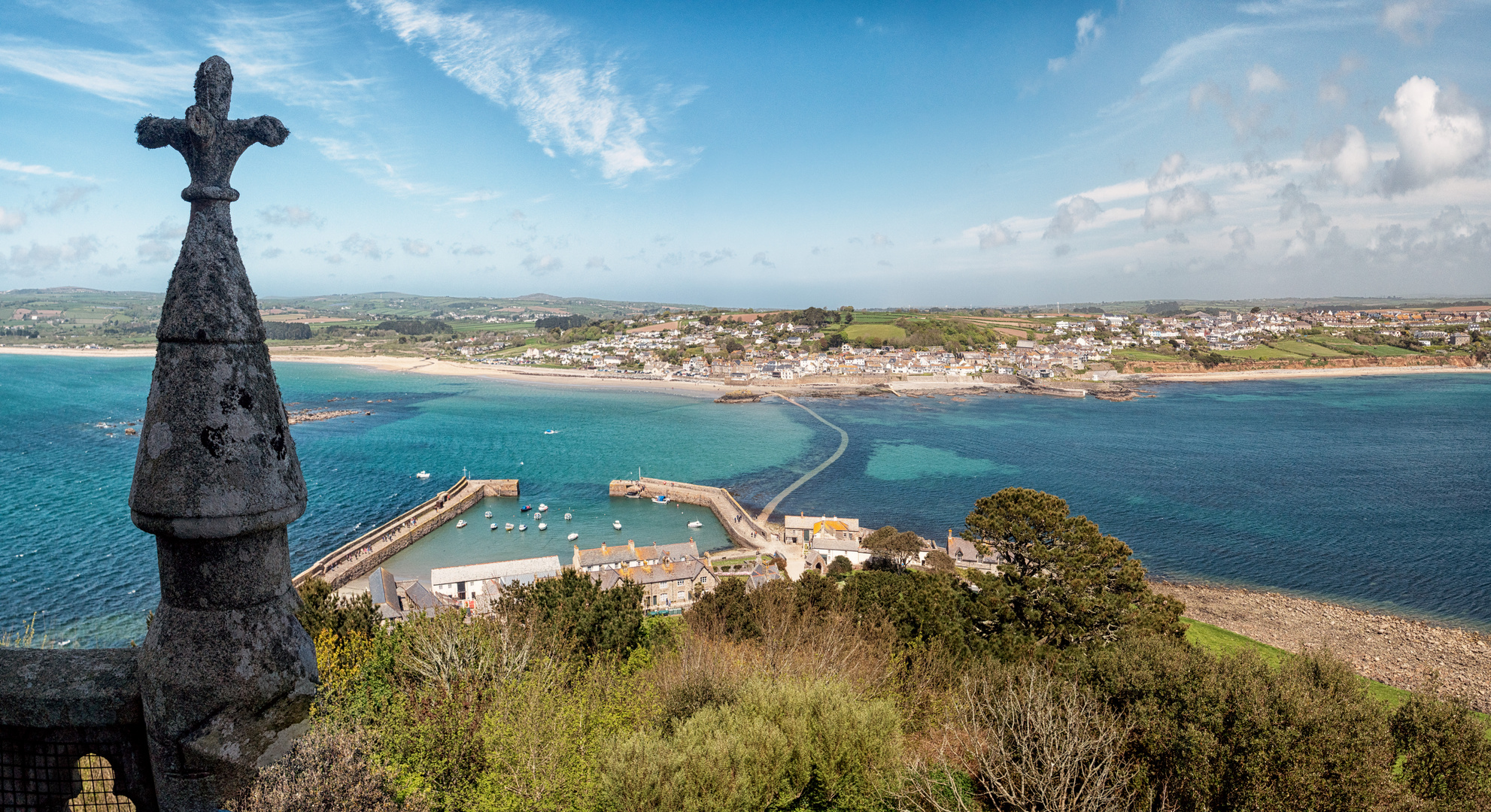 Blick auf Marazion