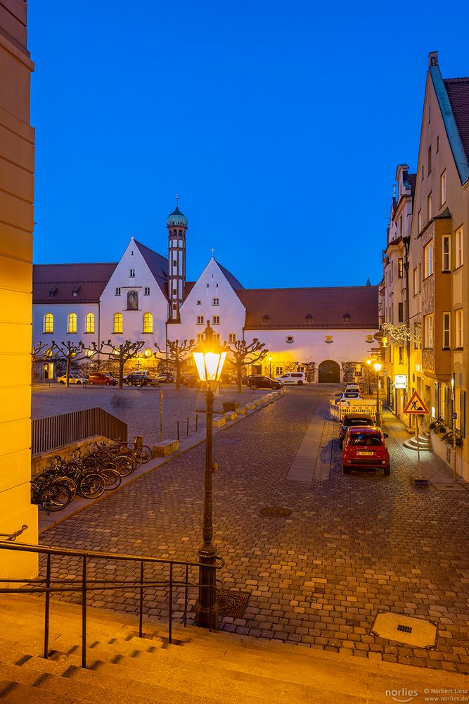 Blick auf Maria Stern Klosterkirche