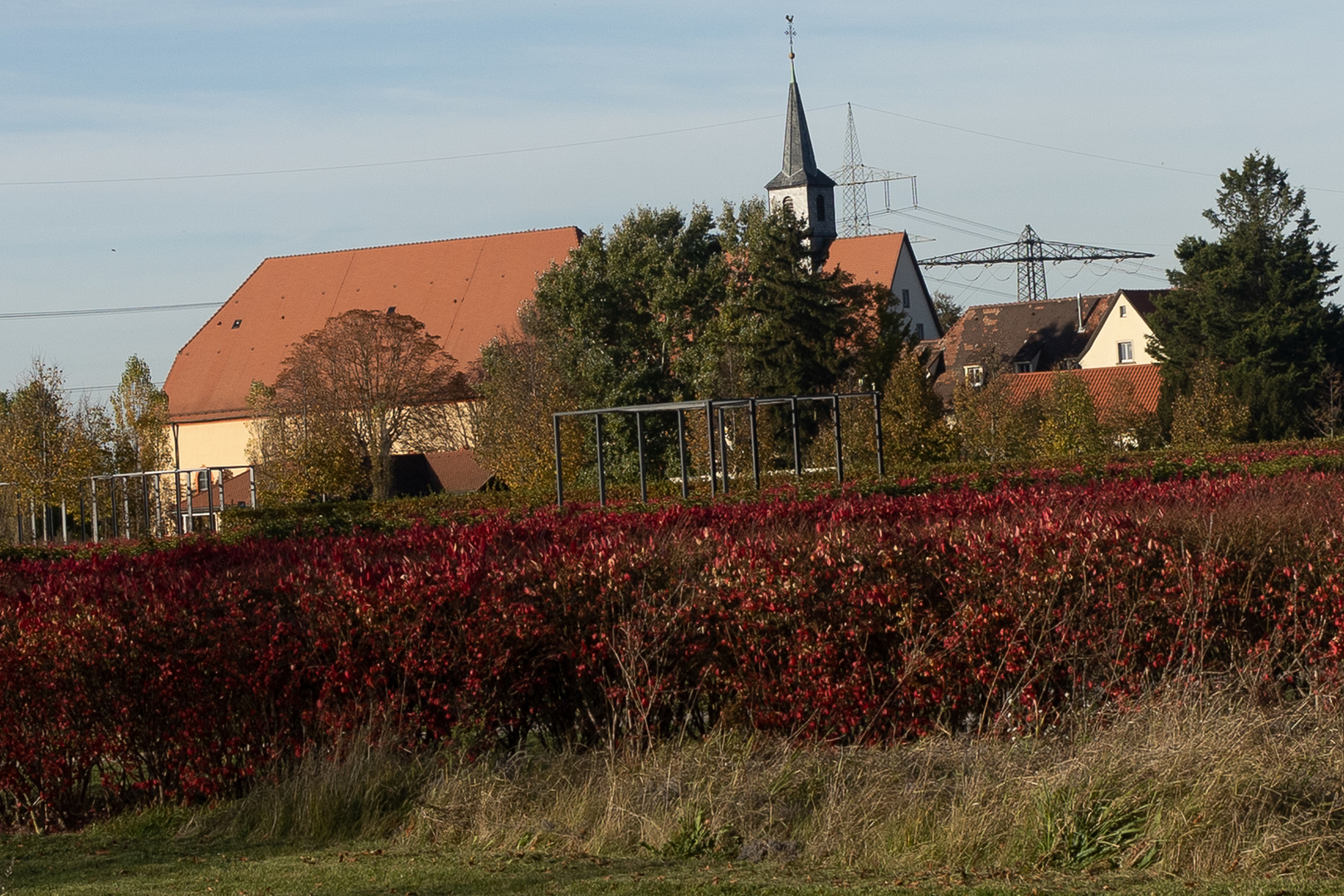 Blick auf Marienwallfahrtskirche