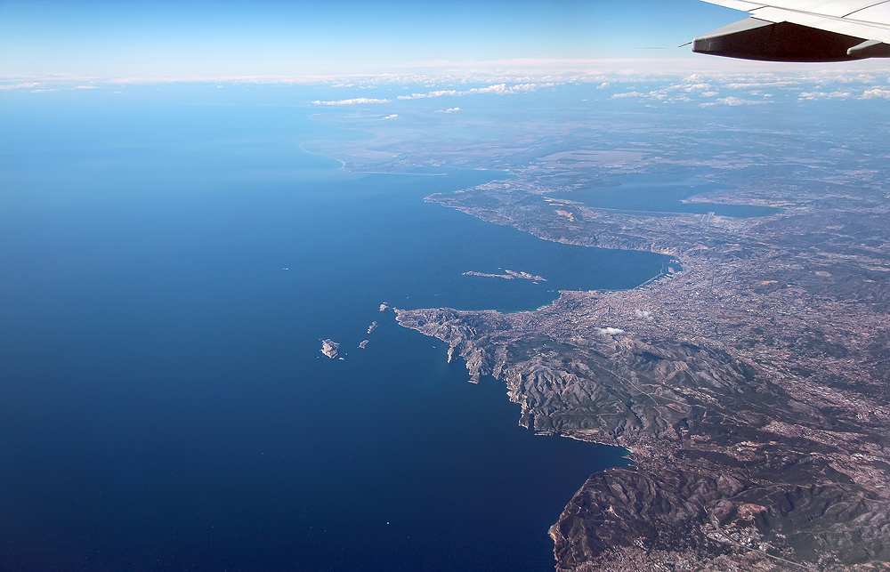 Blick auf Marseille