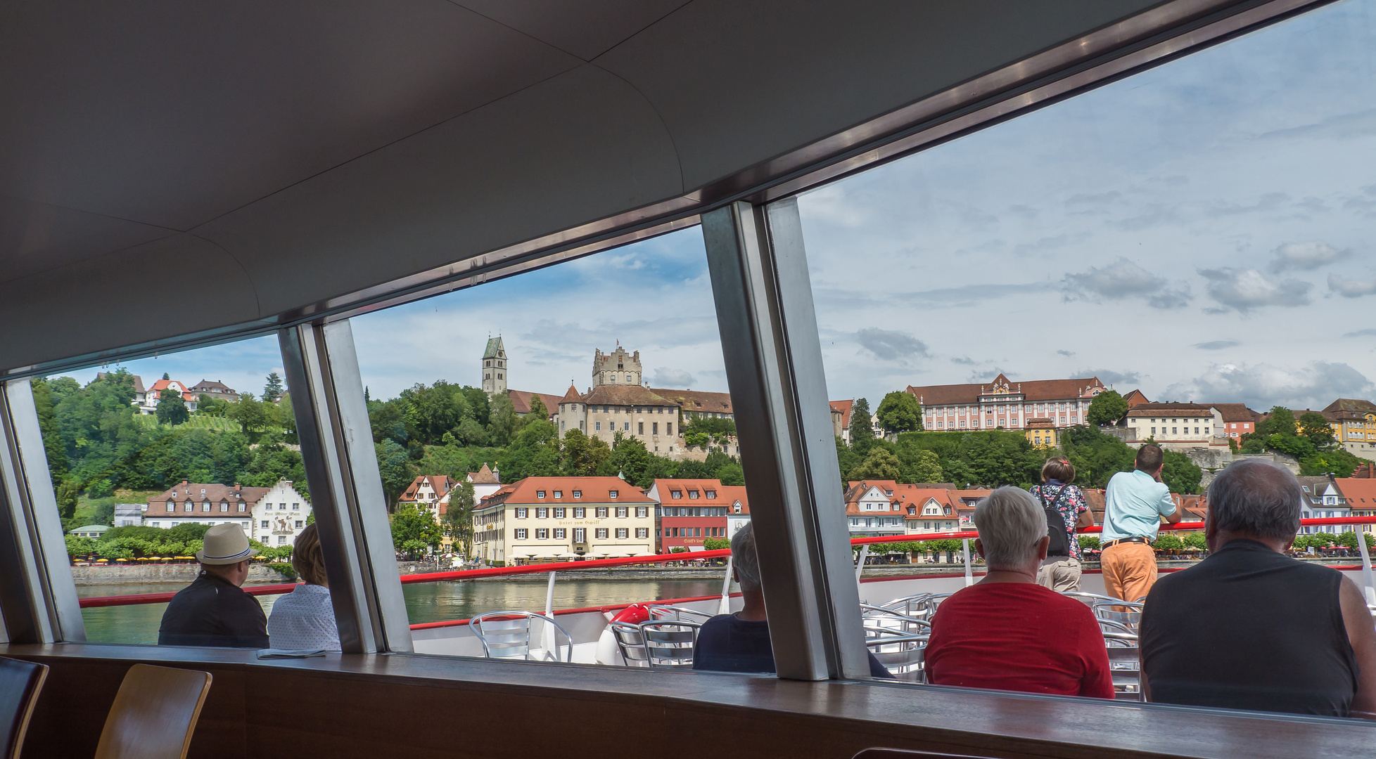 Blick auf Meersburg