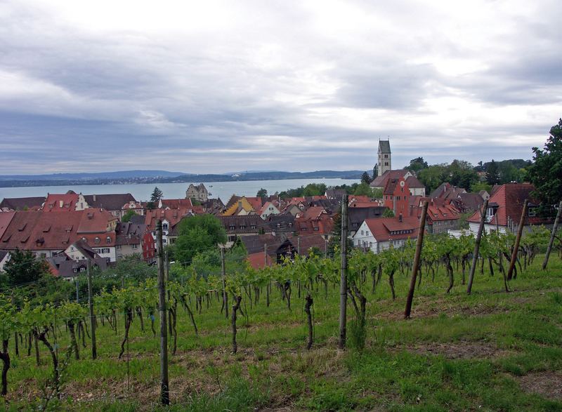 Blick auf Meersburg