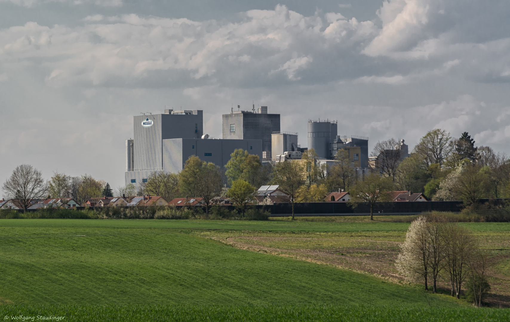 Blick auf Megglewerke 