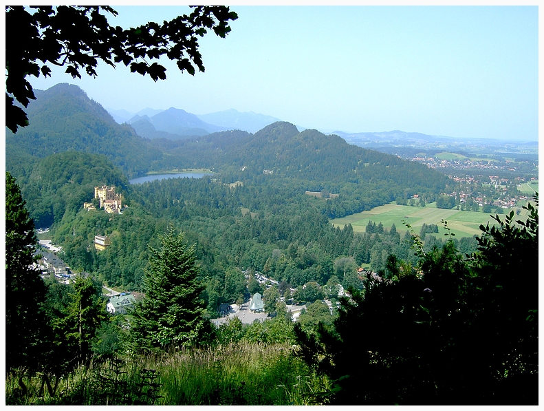 Blick auf mein Schlösschen !