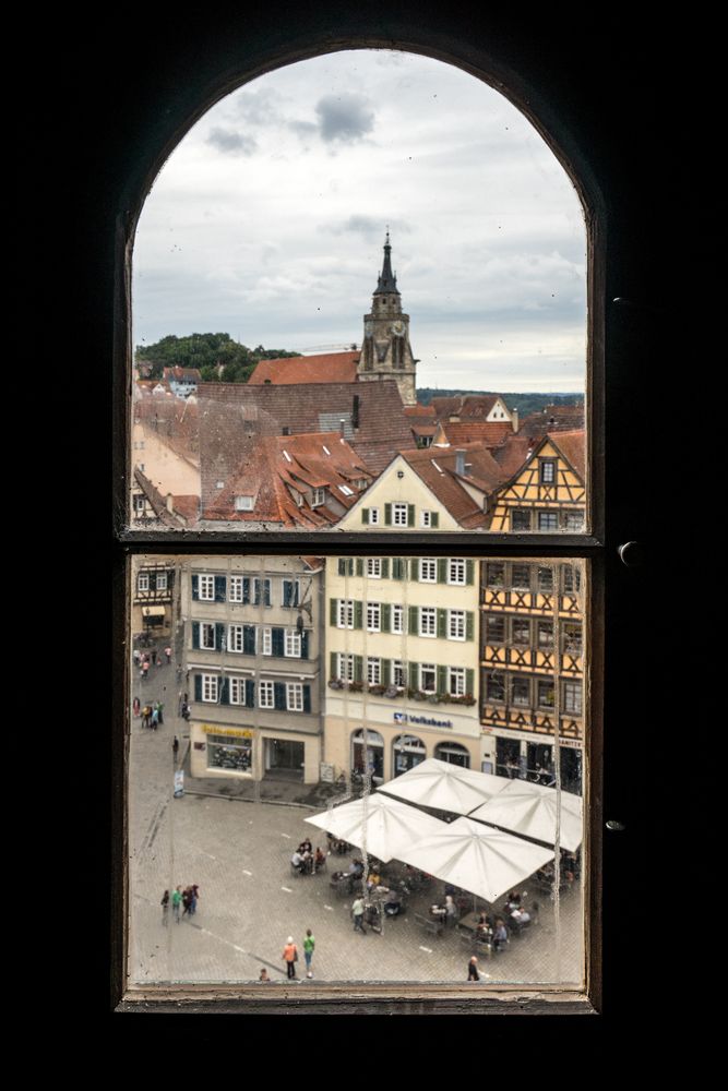 Blick auf meine Stadt Foto &amp; Bild tübingen, fenster