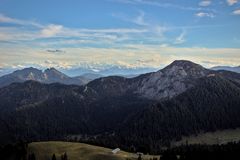 Blick auf meinen Lieblings Berg