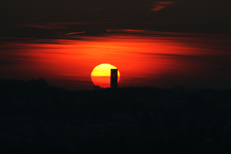 Blick auf meinen neuen Bergfried