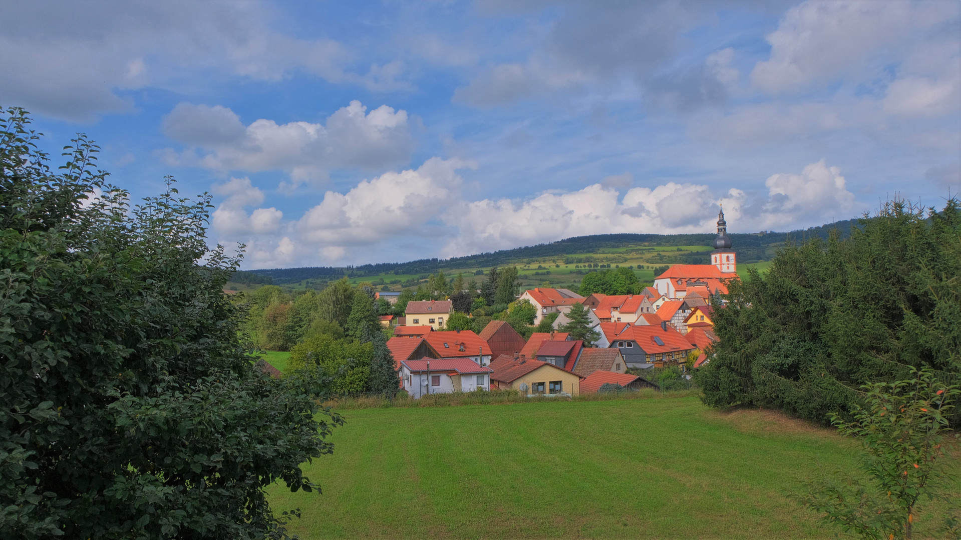 Blick auf meinen Ort (vista a mi pueblo)