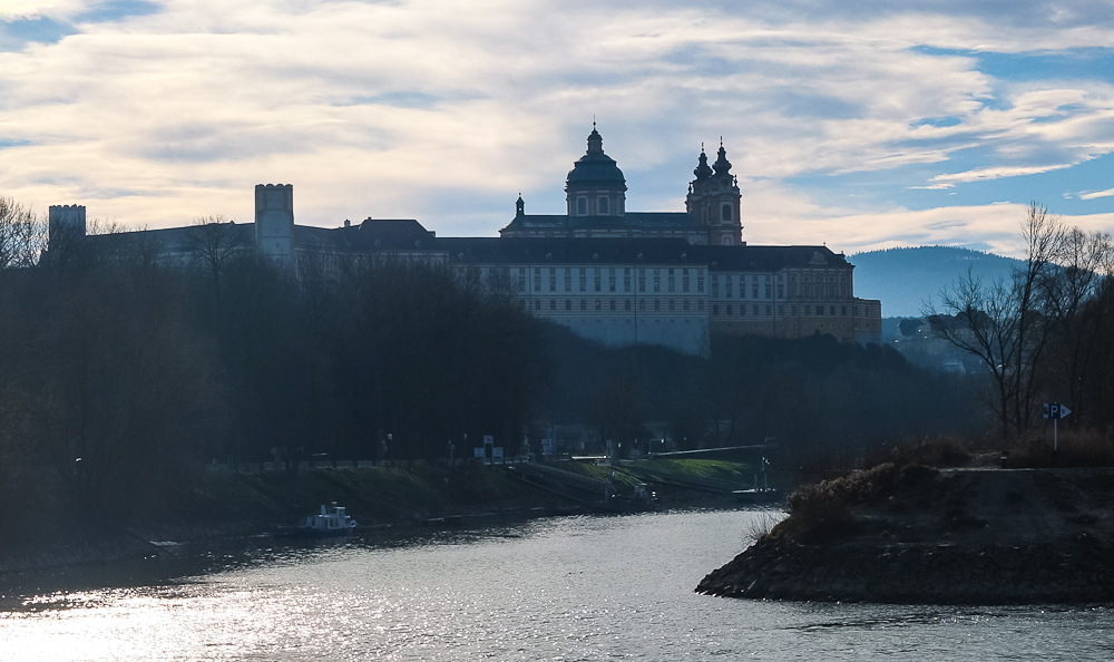 Blick auf Melk